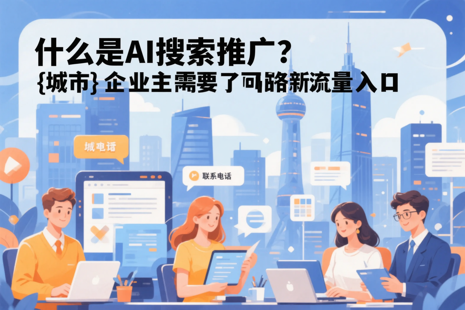 什么是AI搜索推广？咸阳企业主需要了解的新流量入口