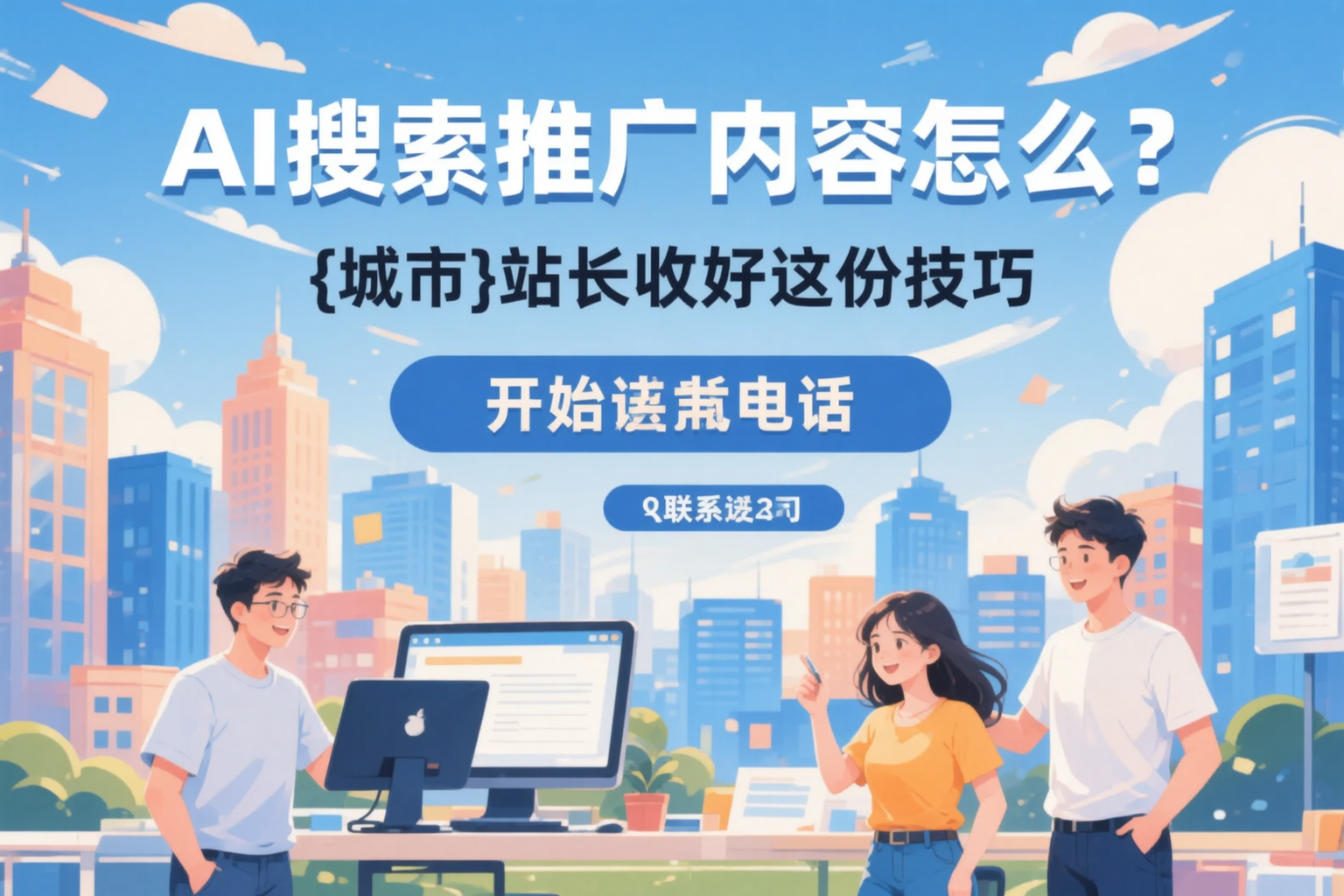 AI搜索推广内容怎么写？咸阳站长收好这份技巧
