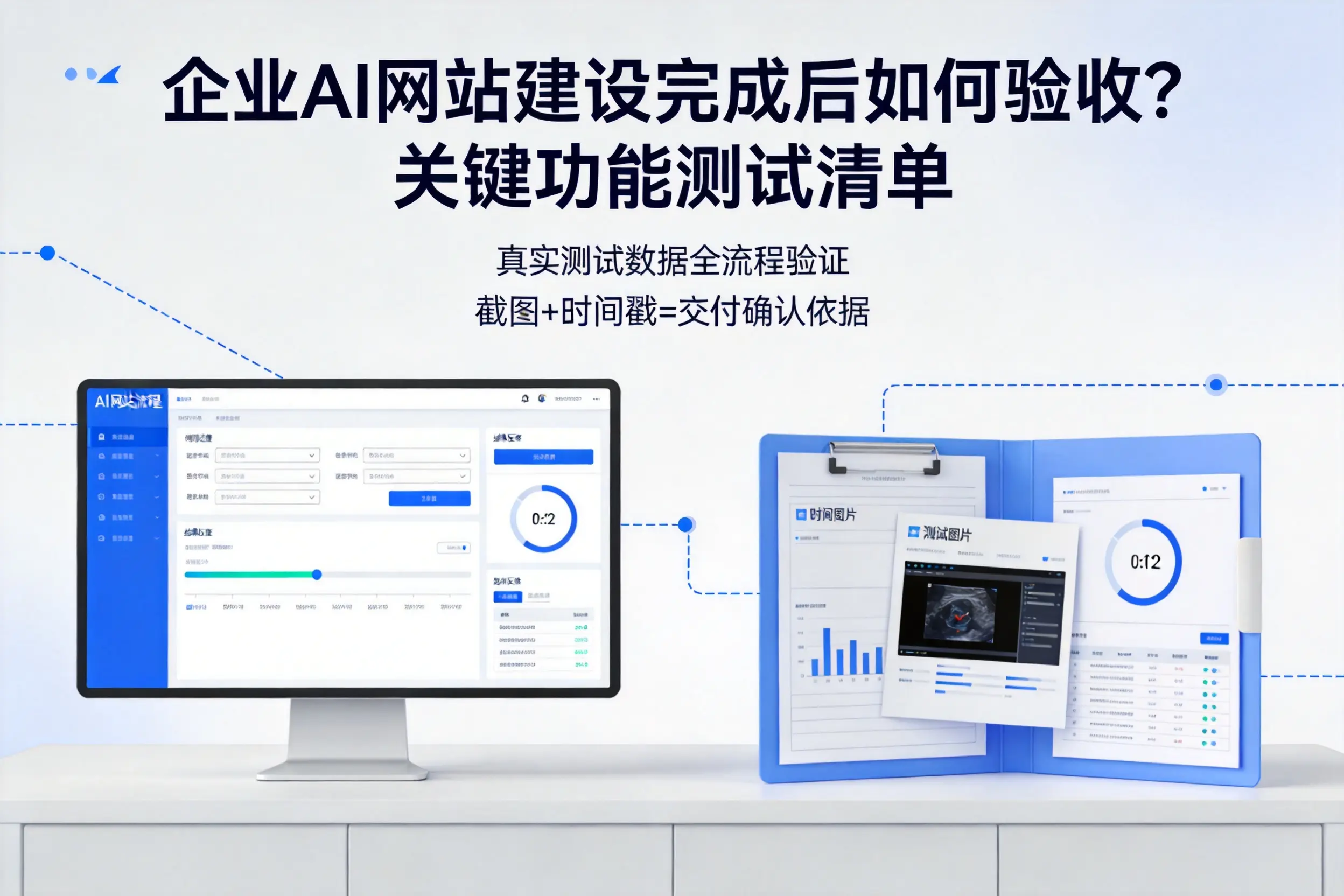 咸阳企业AI网站建设完成后如何验收？关键功能测试清单