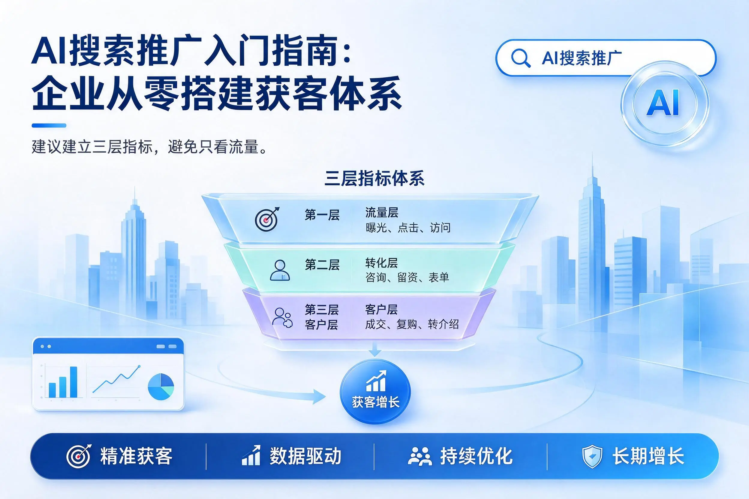 AI搜索推广入门指南：咸阳企业从零搭建获客体系